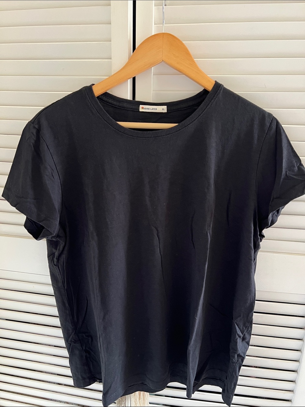 🍋‍🟩Marine Layer Black Crewneck Tee🍋‍🟩